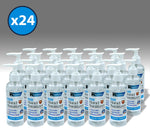 Bulk Case of 24 Pro Sanitize 8oz Hand Sanitizer with Pump